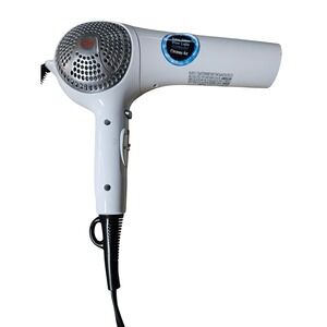 CHI Nano Hair Dryer White Ionic Technology 1875W GF8504 Professional Blow Dryer